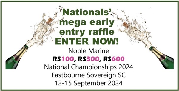 More information on Mega early Nationals' entry raffle