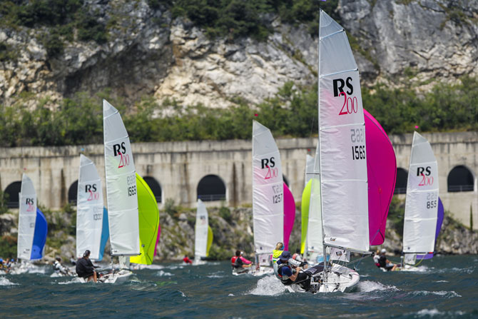 Gill RS200 Eurocup, Lake Garda, 2014 Gill RS200 Eurocup, Lake Garda, 2014