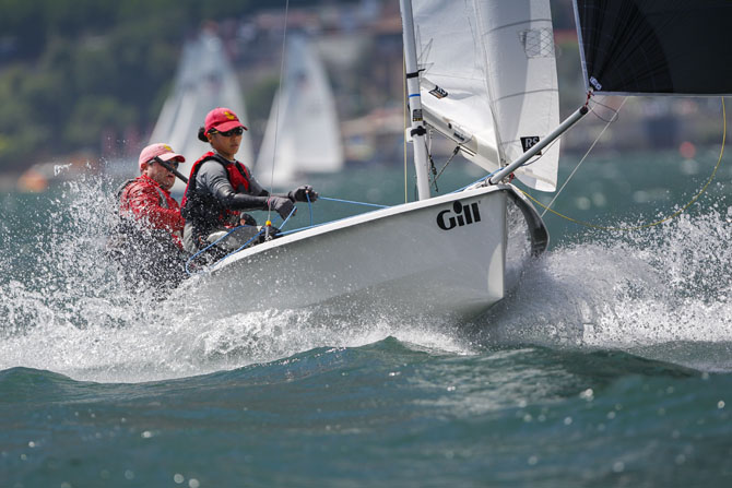 Gill RS200 Eurocup, Lake Garda, 2014 Gill RS200 Eurocup, Lake Garda, 2014