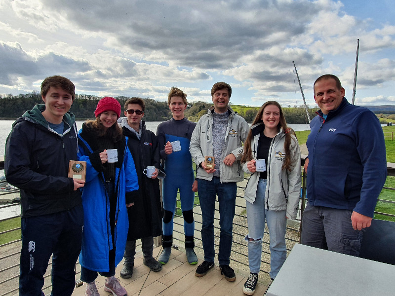 Merrick Stanley & Victoria Upton, 2nd placed overall Ashley Hill & Henry Hallam and 1st bronze boat Will Querée & Éabha Strong-Wright