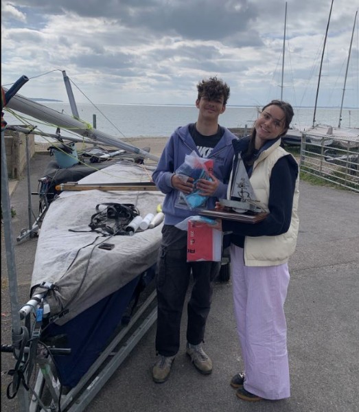 Joe and Clara Jones, RS200 Youth Champions 2024
