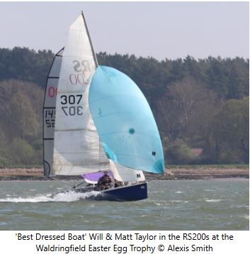 Sailing Chandlery EaSEA Tour Waldringfield Easter Egg 2025