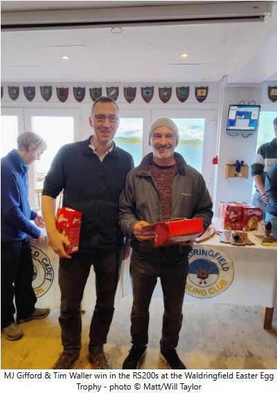 Sailing Chandlery EaSEA Tour Waldringfield Easter Egg 2025