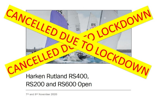 More information on Harken Rutland RS200 RS400 RS600 Open Cancelled