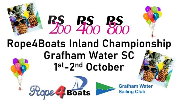 More information on Rope4Boats RS200 RS400 RS800 Inlands 1-2 Oct: Enter Now!