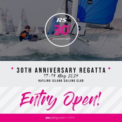 More information on RS 30th Anniversary Regatta Entry Open!