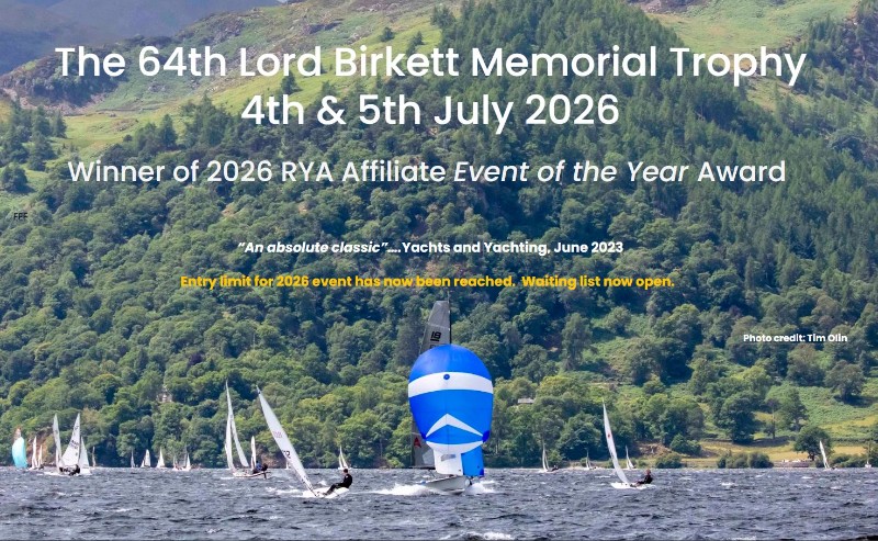 More information on STOP PRESS, Lord Birkett, 4/5 July only 4 on the waiting list