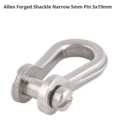 Allen forged shackle